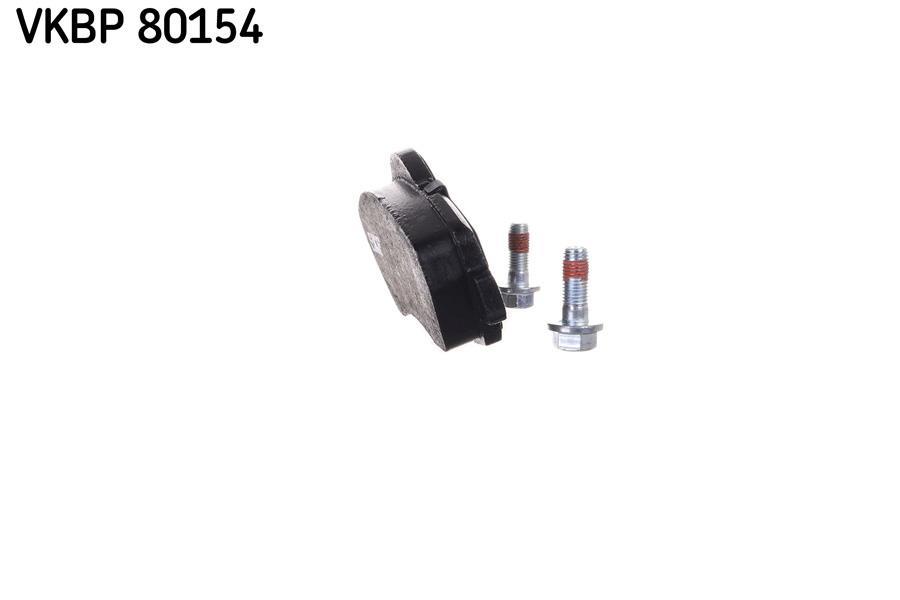 Jeu de 4 plaquettes de frein SKF ref. VKBP 80154